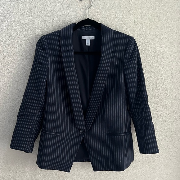 Navy and White Stripe Jacket 
Dylan Gray 
Size: 6 - Picture 1 of 3